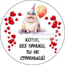 Вафельна картинка "Котик..."