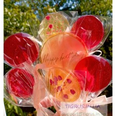 Набір льодяників "З Днем народження!" 7 шт Набір льодяників "З Днем народження!" 7 шт