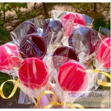 Набір льодяників "Червоні + чорні" 10 шт Набір льодяників "Червоні + чорні" 10 шт