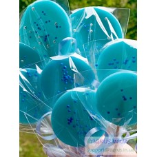 Набір льодяників "Блакитні з посипкою" 8 шт Набір льодяників "Блакитні з посипкою" 8 шт