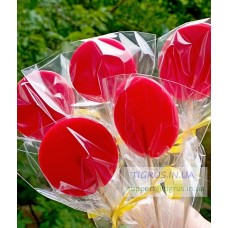 Набір льодяників "Червоні" 5 шт Набір льодяників "Червоні" 5 шт