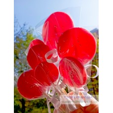 Набір льодяників "Яскраво рожеві" 7 шт Набір льодяників "Яскраво рожеві" 7 шт