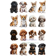 Вафельна картинка "Цуценята"