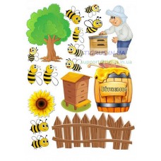 Вафельна картинка "Бджоляру"