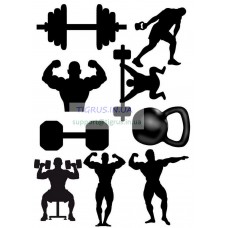 Вафельна картинка "Спортсмен" №2