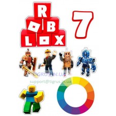 Вафельна картинка "Roblox" №23