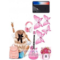 Вафельна картинка "Дівчина" №20