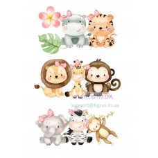 Вафельна картинка "Сафарі" №11