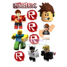 Вафельна картинка "Roblox" №26