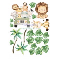 Вафельна картинка "Сафарі №9"