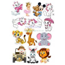 Вафельна картинка "Мікс №93"