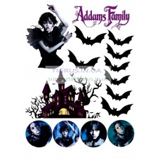 Вафельная картинка "Веднесдей"