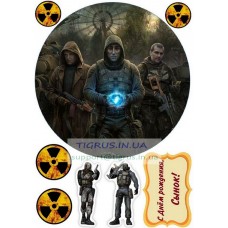 Вафельная картинка "Stalker"