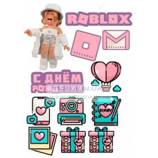 Вафельная картинка "Roblox" №8