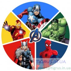 Вафельна картинка "Супергерої" №12
