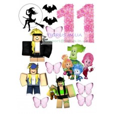 Вафельная картинка "Микс №32"