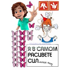 Вафельная картинка "Микс №25"