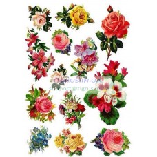 Вафельная картинка "Цветы №4" Вафельная картинка "Цветы №4"