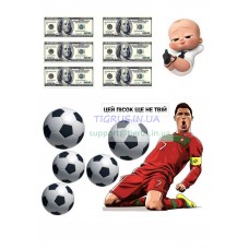 Вафельна картинка "Мікс №94"