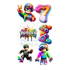 Вафельна картинка "Roblox" №45