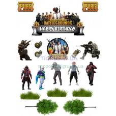 Вафельна картинка "PUBG" №4
