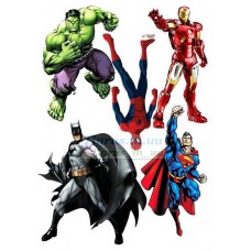 Вафельна картинка "Супергерої" №15