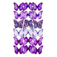 Вафельна картинка "Метелики" №88