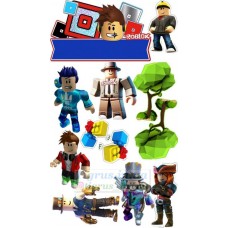 Вафельна картинка "Roblox" №41