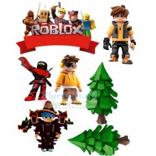 Вафельна картинка "Roblox" №42