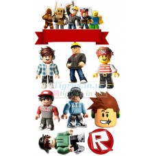 Вафельна картинка "Roblox" №43