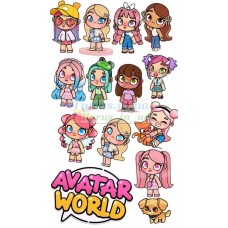 Вафельна картинка "Avatar world" №5