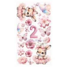 Вафельна картинка "Зайченята" №7