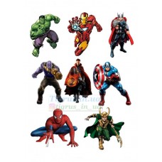 Вафельна картинка "Супергерої" №16