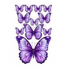 Вафельна картинка "Метелики" №87
