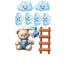 Вафельна картинка "Ведмежатко"