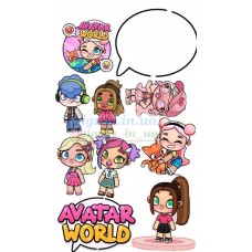 Вафельна картинка "Avatar world" №6