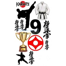 Вафельна картинка "Карате" №2