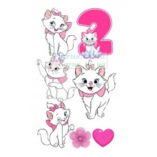 Вафельна картинка "Кішка Мері" №3