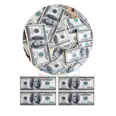 Вафельна картинка "Долари" №15