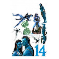 Вафельна картинка "Аватар" №3