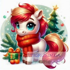 Вафельна картинка "2026 рік Коня" №16