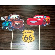 Набір топерів "Тачки" №5