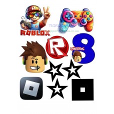 Вафельна картинка "Roblox" №37