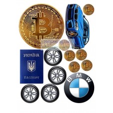 Вафельна картинка "Мікс №98"