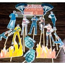 Набір топерів "FREE FIRE" №2