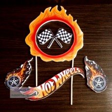 Набір топерів "Hot wheels" №3