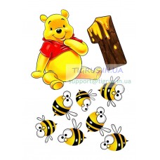 Вафельна картинка "Вінні Пух" №3