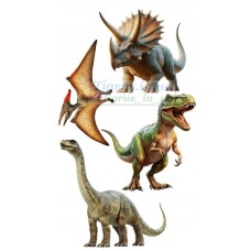 Вафельна картинка "Динозаври" №31