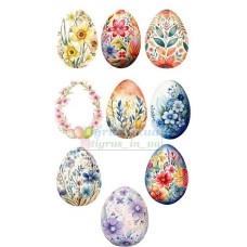 Вафельна картинка "Писанки" №3