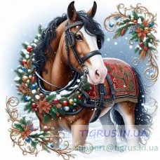 Вафельна картинка "2026 рік Коня" №7